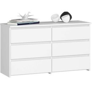 Komoda AKORD CL100 Biała 100 cm Biały mat 100x35x57 cm 301310 Komoda AKORD CL100 Biała 100 cm Biały mat 100x35x57 cm 301310