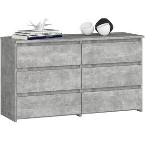 Komoda AKORD CL100 Szary Beton 100 cm Beton mat 100x35x57 cm 301338 Komoda AKORD CL100 Szary Beton 100 cm Beton mat 100x35x57 cm 301338