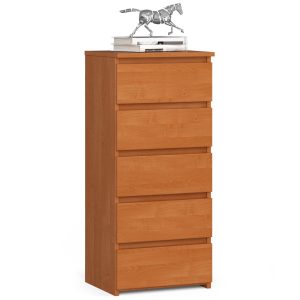 Komoda AKORD CL5 Olcha 40 cm 5 szuflad Olcha mat 40x35x92 cm 301284 Komoda AKORD CL5 Olcha 40 cm 5 szuflad Olcha mat 40x35x92 cm 301284