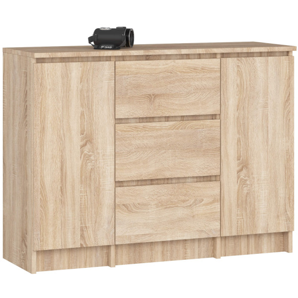 Komoda akord k100 dąb sonoma 101x35x76 cm 709742