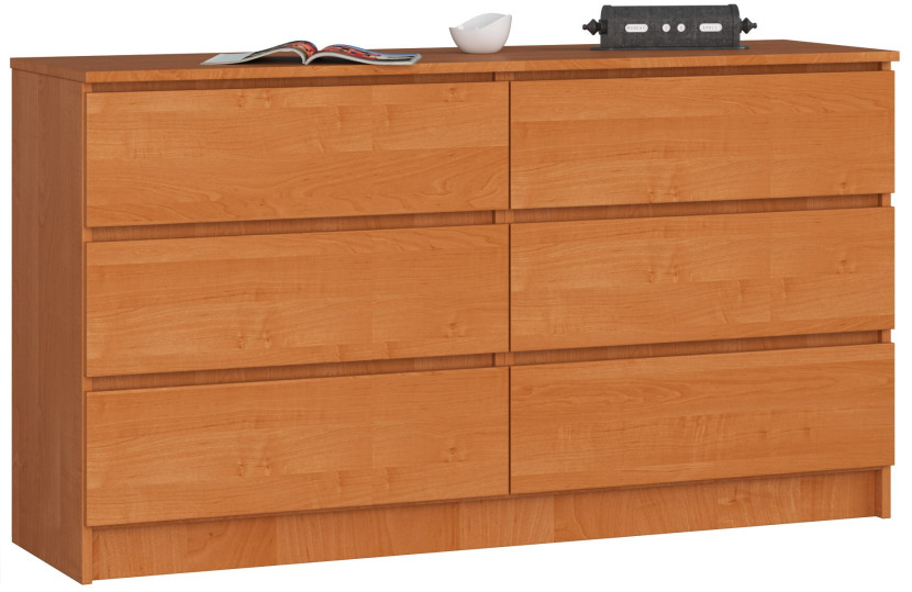 Komoda AKORD K140 Olcha 138 cm Olcha mat 138x40x77 cm 302748