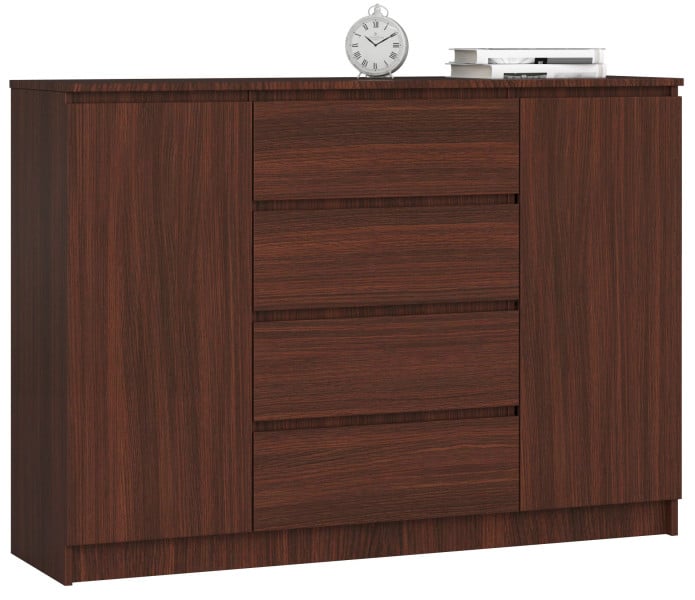 Komoda AKORD K140 Wenge 138 cm kolor Wenge mat 138x40x99 cm 302073