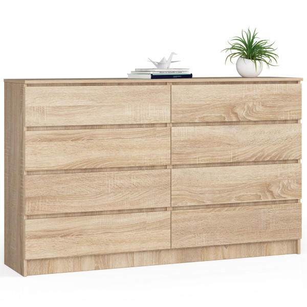 Komoda AKORD K160 Dąb Sonoma 160 cm mat 160x40x99 cm 303735