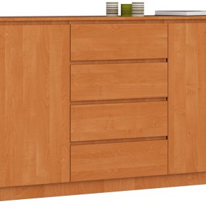 Komoda AKORD K160 Olcha 160 cm kolor Olcha mat 160x40x99 cm 302620 Komoda AKORD K160 Olcha 160 cm kolor Olcha mat 160x40x99 cm 302620