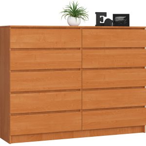 Komoda AKORD K160 Olcha 160 cm Olcha mat 160x40x121 cm 302523 Komoda AKORD K160 Olcha 160 cm Olcha mat 160x40x121 cm 302523