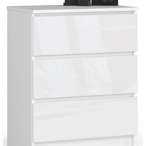 Komoda AKORD K60 Biała 60 cm Biały Połysk 60x40x77 cm 302610 Komoda AKORD K60 Biała 60 cm Biały Połysk 60x40x77 cm 302610