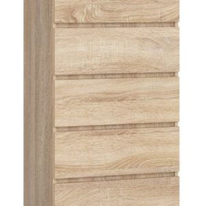 Komoda AKORD K60 Dąb Sonoma 60 cm mat 60x40x121 cm 302477