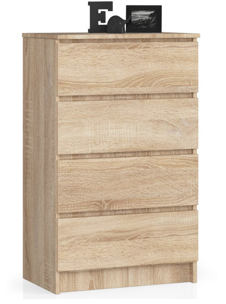 Komoda AKORD K60 Dąb Sonoma 60 cm mat 60x40x99 cm 302558