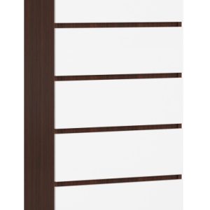 Komoda AKORD K60 Wenge 60 cm Biały mat 60x40x121 cm 302604