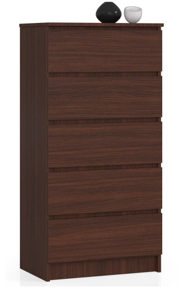 Komoda AKORD K60 Wenge 60 cm Wenge mat 60x40x121 cm 302626