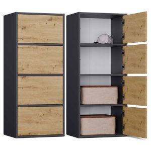 Komoda ALMA ANTRACYT DĄB ARTISAN 670449