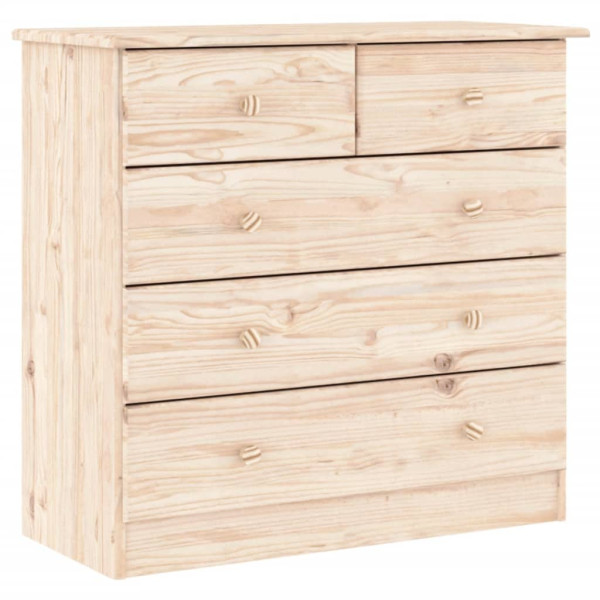 Komoda ALTA, 77x35x73 cm, drewno sosnowe 466076