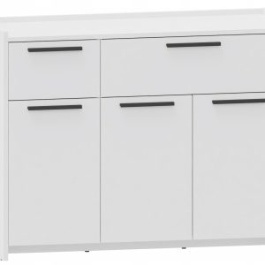 Komoda ALTIVO COM 100 3D2SW biała duża szafka regał na ubrania dokumenty 964061 Komoda ALTIVO COM 100 3D2SW biała duża szafka regał na ubrania dokumenty 964061