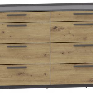 Komoda ALTIVO COM 135 6SW2SN artisan-antracyt duża szafka 6 szuflad ubrania 729553 Komoda ALTIVO COM 135 6SW2SN artisan-antracyt duża szafka 6 szuflad ubrania 729553