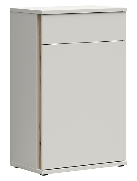 Komoda Antonio 61 cm z drzwiami i szufladą kaszmir/dąb coast evoke 957391