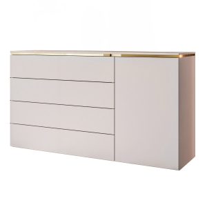 Komoda AURORA z szufladami kaszmir podwieszana 161065 Komoda AURORA z szufladami kaszmir podwieszana 161065