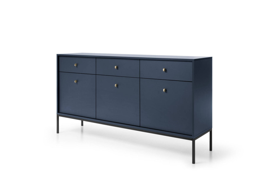 Komoda Bari KSZ154 w kolorze granatowym 298914