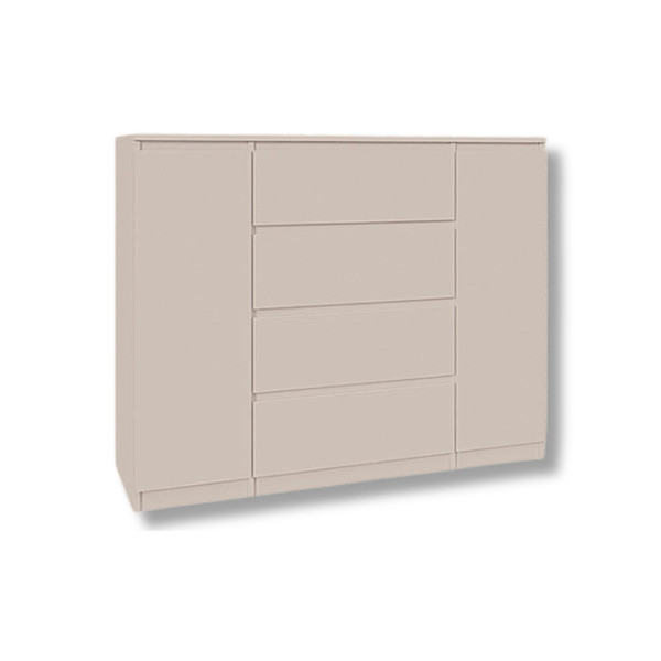 Komoda BASIC 2D4S – Kaszmir | 120x97x40 cm 748142