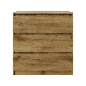 Komoda BASIC 3 szuflady – Dąb Artisan | 71x75x40 cm 756172 Komoda BASIC 3 szuflady – Dąb Artisan | 71x75x40 cm 756172