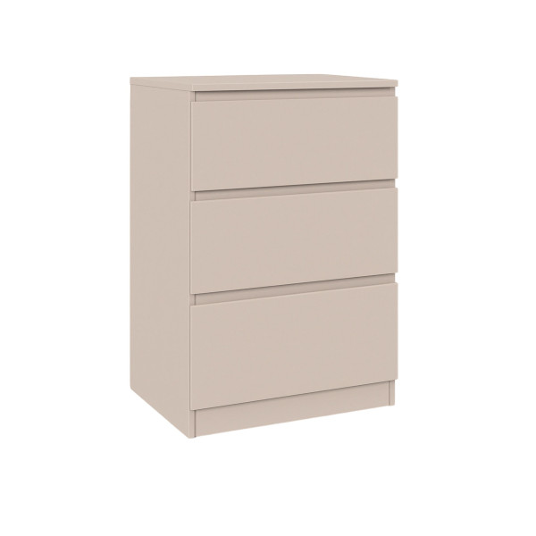 Komoda BASIC 3 szuflady – Kaszmir | 50x75x40 cm 790302