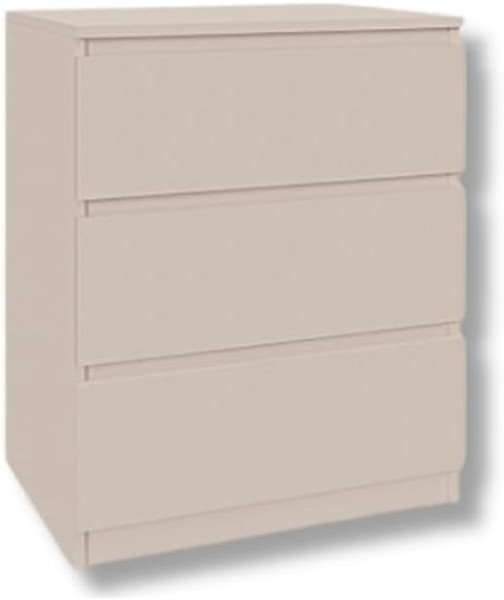 Komoda BASIC 3 szuflady – Kaszmir | 61x75x40 cm 748127