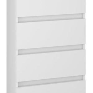 Komoda BASIC 4 szuflady – Biała | 50x97x40 cm 742195 Komoda BASIC 4 szuflady – Biała | 50x97x40 cm 742195