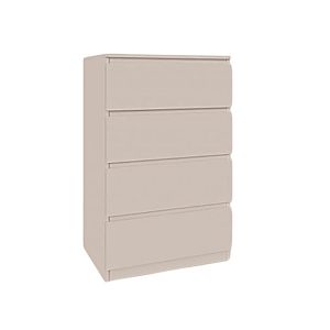 Komoda BASIC 4 szuflady – Kaszmir | 61x97x40 cm 748129 Komoda BASIC 4 szuflady – Kaszmir | 61x97x40 cm 748129