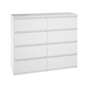 Komoda BASIC 8 szuflad – Biała | 100×92,7×33,5 cm 742185 Komoda BASIC 8 szuflad – Biała | 100×92,7×33,5 cm 742185