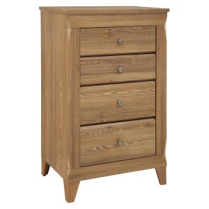 Komoda Bergen 72 cm z 4 szufladami modrzew sibiu złoty 20096 Komoda Bergen 72 cm z 4 szufladami modrzew sibiu złoty 20096