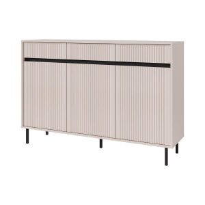 Komoda beżowa z 3 szufladami w stylu glamour CIAO 991421 Komoda beżowa z 3 szufladami w stylu glamour CIAO 991421
