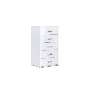 Komoda Biała Sypialnia Wysoki Połysk 300375