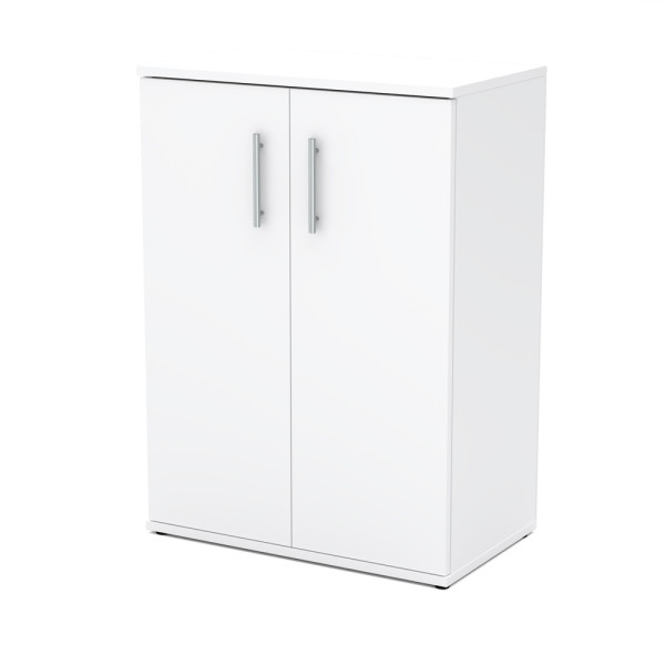 Komoda biała szafka do salonu sypialni 60cm drzwiczki półka 375586