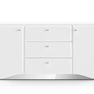Komoda BLANC 02 2D3S 160 biały połysk 664671 Komoda BLANC 02 2D3S 160 biały połysk 664671