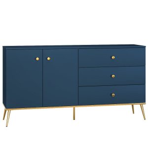 Komoda BLU 160 2D3S granatowa 276576 Komoda BLU 160 2D3S granatowa 276576