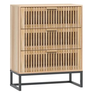 Komoda Brąz Materiał drewnopochodny vidaXL 256251