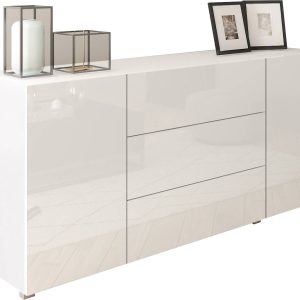 Komoda BRELA 150 biały/biały połysk 756161