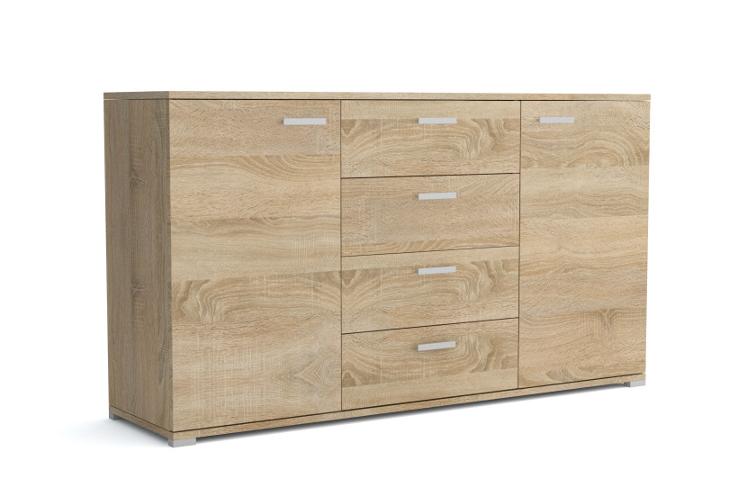 Komoda Brixton 150 cm Sonoma nowoczesna 562940