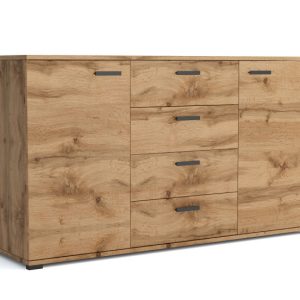 Komoda Brixton 150 cm Wotan nowoczesna 562937