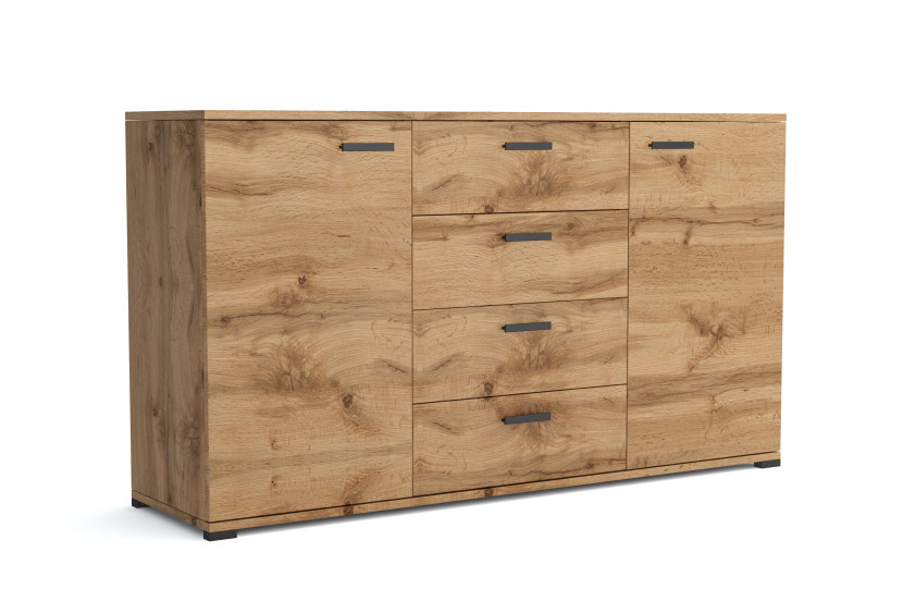 Komoda Brixton 150 cm Wotan nowoczesna 562937