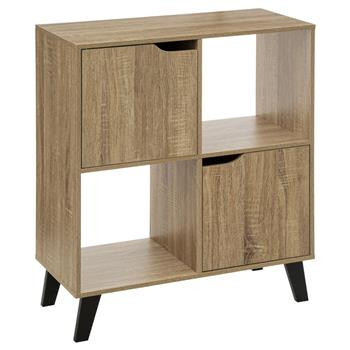 Komoda Ceda 2 półki + 2 szafki dąb 96340