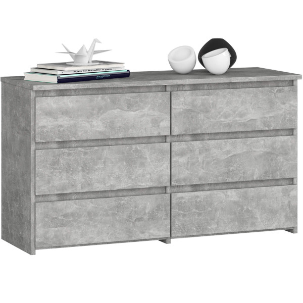 KOMODA CL100 6SZ PK BETON 662994