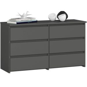 KOMODA CL100 6SZ PK SZARA 663001