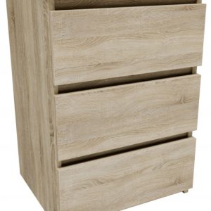 Komoda CL340SON sonoma szafka nocna stolik nocny regał na zabawki ubrania 720819