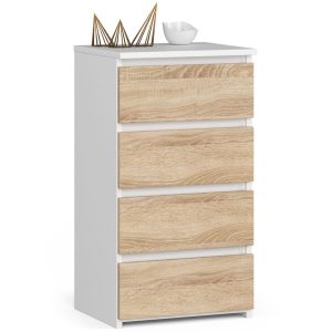 Komoda Cl4 Pk Biała / Dąb Sonoma 662986