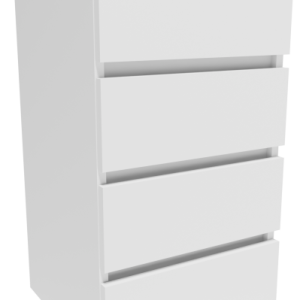 Komoda CL440BIA biały 40cm mała szafka szuflady na ubrania zabawki książki 718710