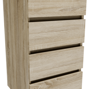 Komoda CL440SON sonoma 40cm mała szafka szuflady na ubrania zabawki książki 718714