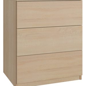 Komoda CLASSIC 3 szuflady – Dąb Sonoma | 60x80x50 cm 742194