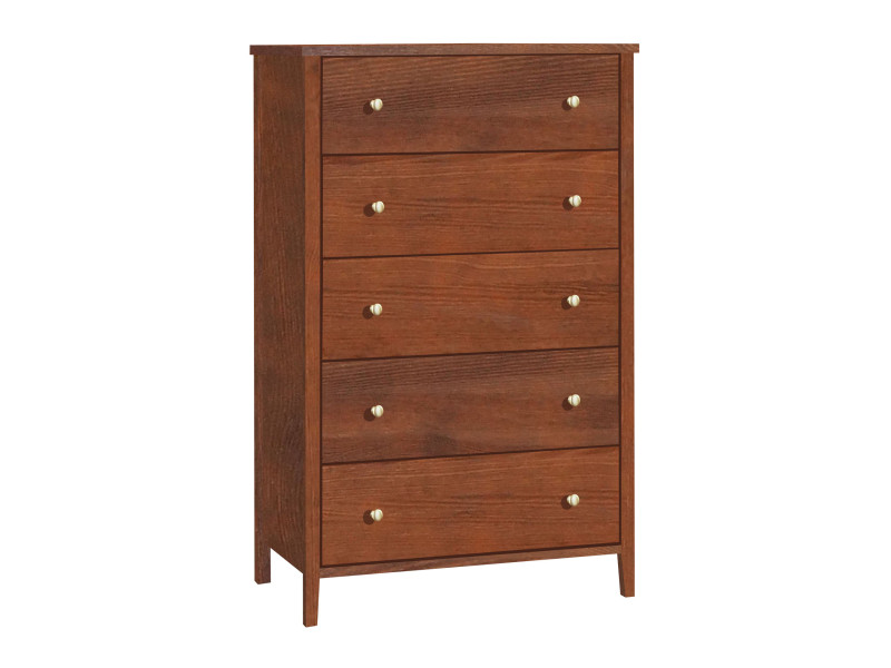 Komoda Colorado Gold III drewniana, kolor kasztan 683356