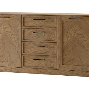 Komoda Cozy 47 z drzwiami i szufladami dąb rustical olejowany 139943 Komoda Cozy 47 z drzwiami i szufladami dąb rustical olejowany 139943