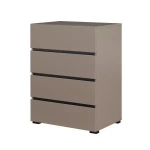 Komoda CROSS 4S 60cm congo/czarna 664617 Komoda CROSS 4S 60cm congo/czarna 664617